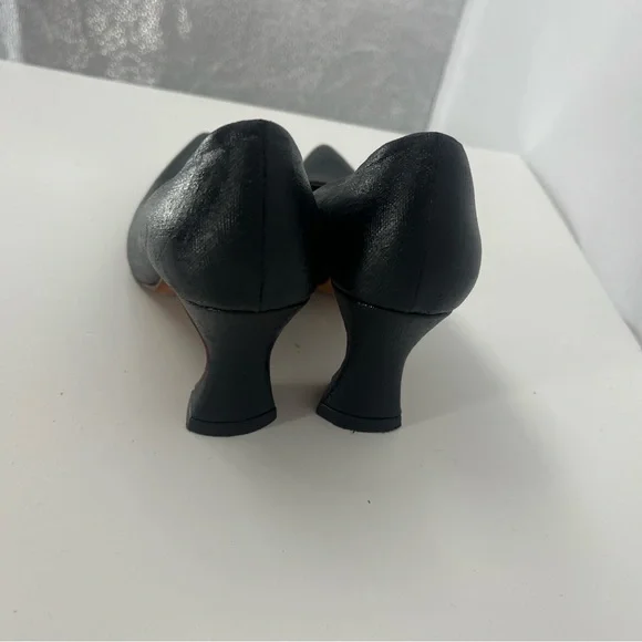 John Fluevlog | Black Textured Heels - Picture 11 of 14